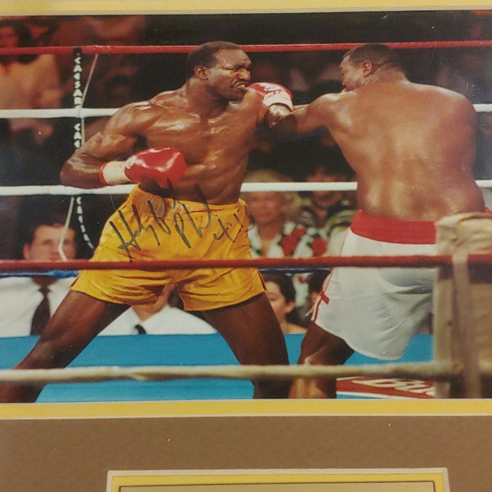 Evander holyfield auto